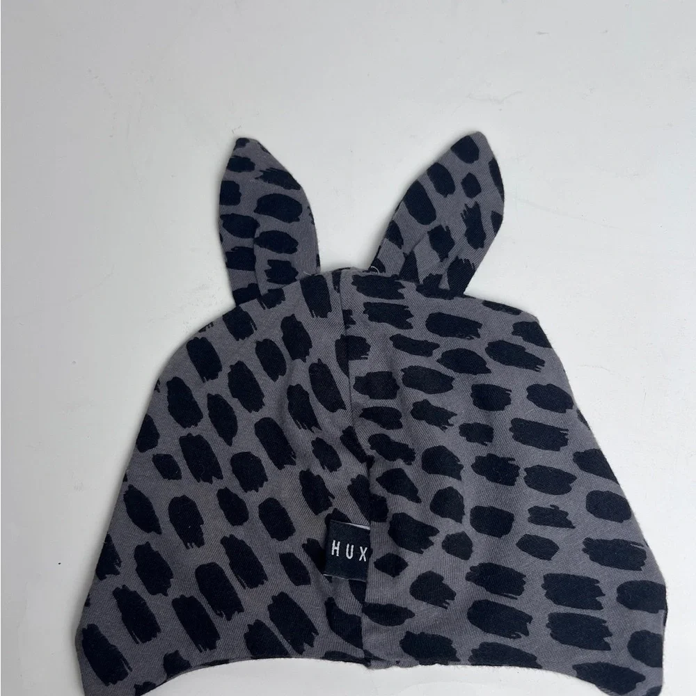 Hux baby organic cotton leopard hat